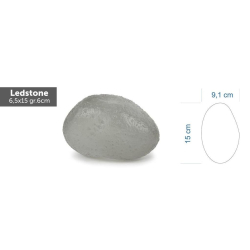 12xZestaw Ledstone Kamień Ogrodowy Biały Zimny Mat-105089