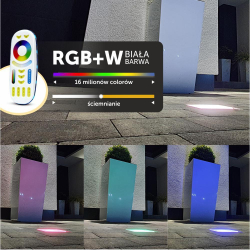 10x LedBruk Creativ RGBW BZ + sterownik + zasilacz-144958
