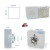 12x LedBruk Akropol 14x14 cm BC +sterownik +zasil-145750