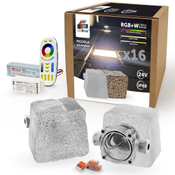 16x LedBruk Piccola duża RGBW BC zasilacz +sterow.-146799