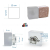 8x LedBruk Nostalit KN1212 Biała Ciepła 12X12X6 cm-150190
