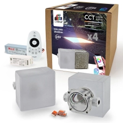 4x LedBruk Kostka Brukowa LED Holland 10x10 CCT