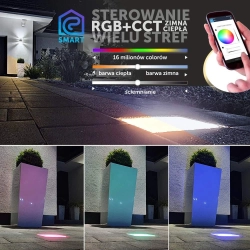 20x Świecąca Kostka Brukowa Akropol 14x10 RGB+CCT-194899