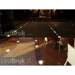 Ledstone Kamień Ogrodowy LED Biały Zimny Mat-218290