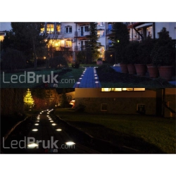 Ledstone Kamień Ogrodowy LED Biały Zimny Mat-218291