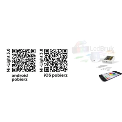 Ledstone Kamień Ogrodowy LED RGBW Biały Zimny Mat-218345
