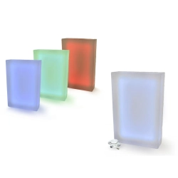 Świecąca Płyta Brukowa 20x40 RGB+W Biała Zimna-106440