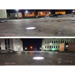 Świecąca Płyta Brukowa 20x40 RGB+W Biała Zimna-219410
