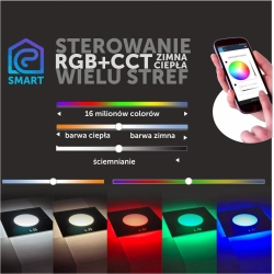 Oprawa Najazdowa LedBruk STAL 2-strony 24V RGB+CCT-245698